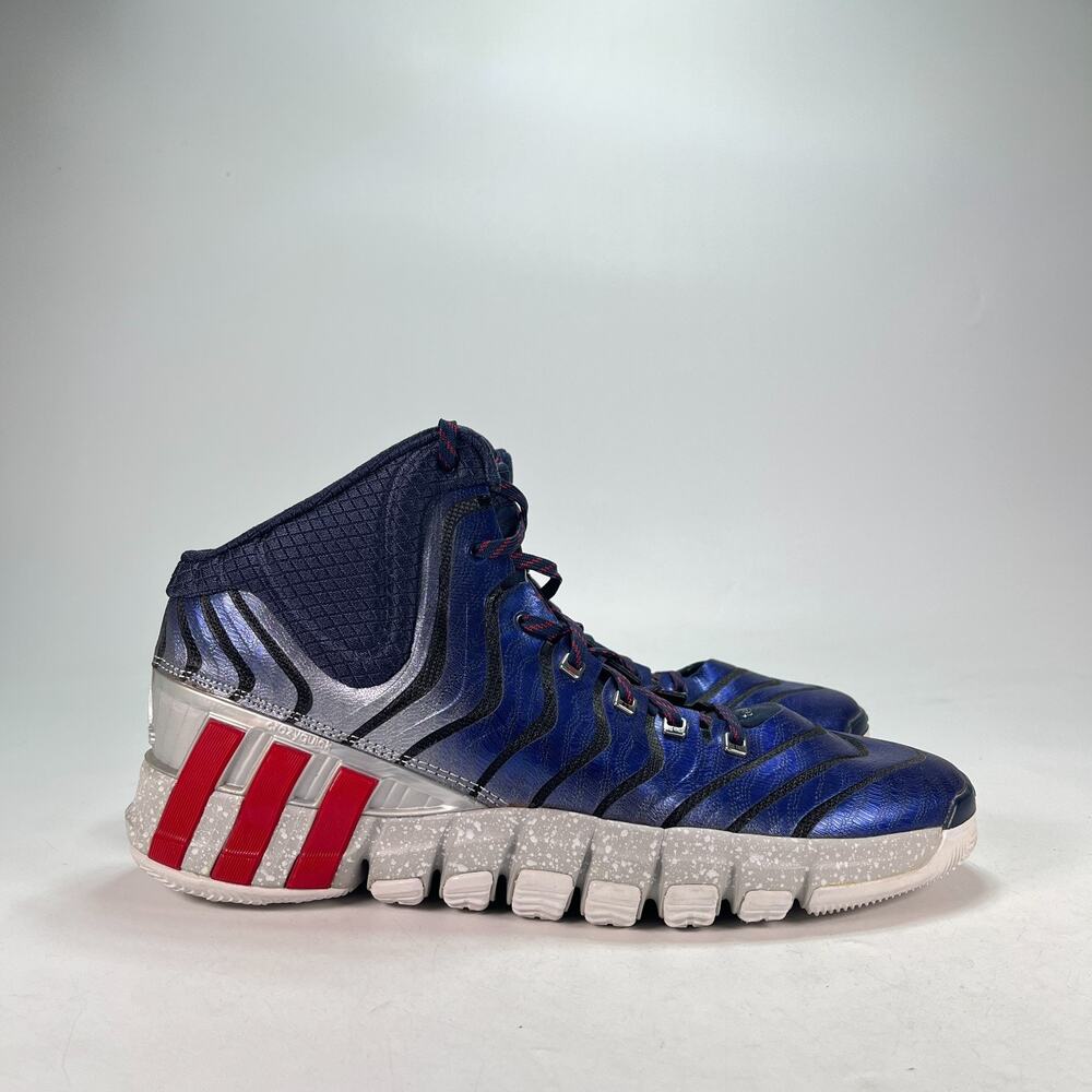 adidas Adipure Crazyquick 2 Collegiate Navy Basketball Shoes G98405 Mens Size 13